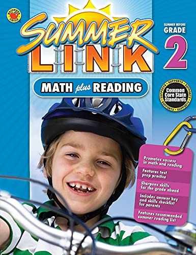 Math Plus Reading Workbook: Summer Before Grade 2 - Paperback - Very Good