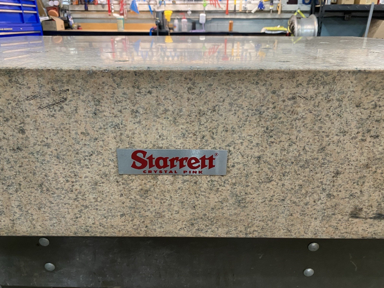 Starrett Pink Granite Surface Plate Grade AA-Laboratory