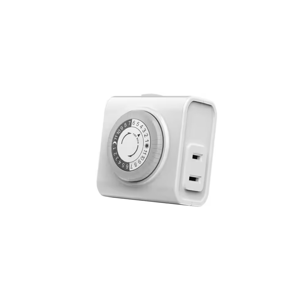 24-Hour Indoor Plug-In Basic Mechanical Timer