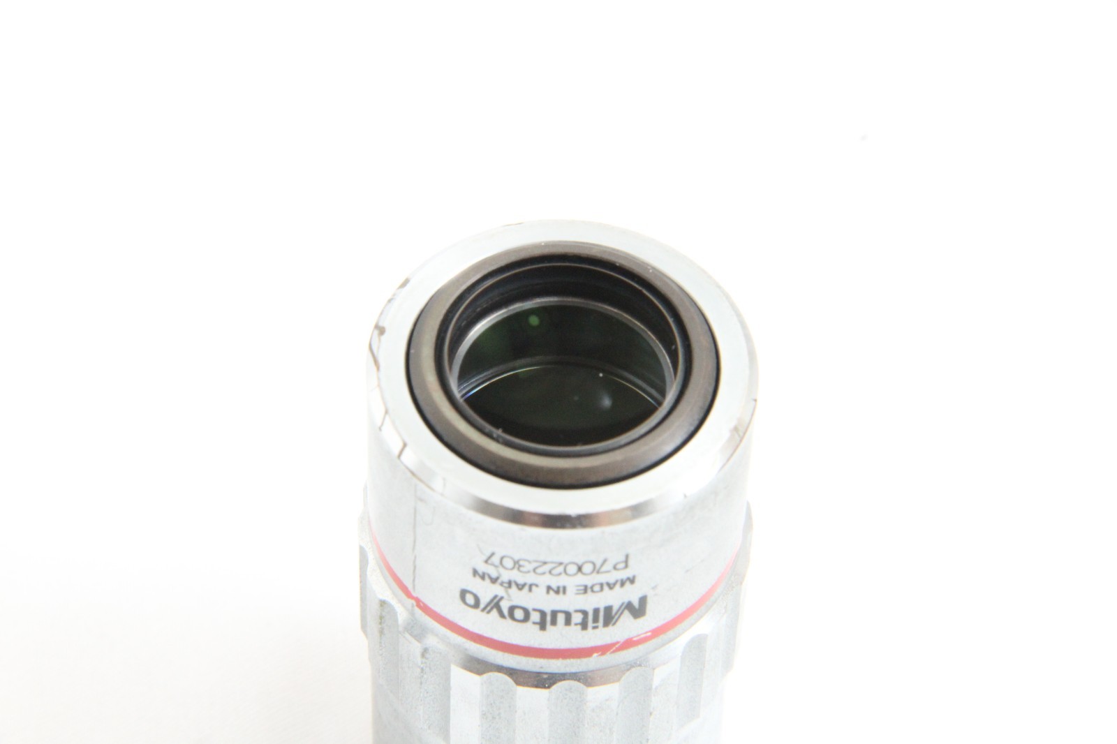 Mitutoyo M Plan Apo 5x 0.14 Infinity / 0 Microscope Objective Lens Tested #5753