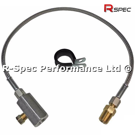 Remote Oil Pressure Sensor Gauge Adaptor 1/8 NPT For Mitsubishi Evo Lancer 7 8 9