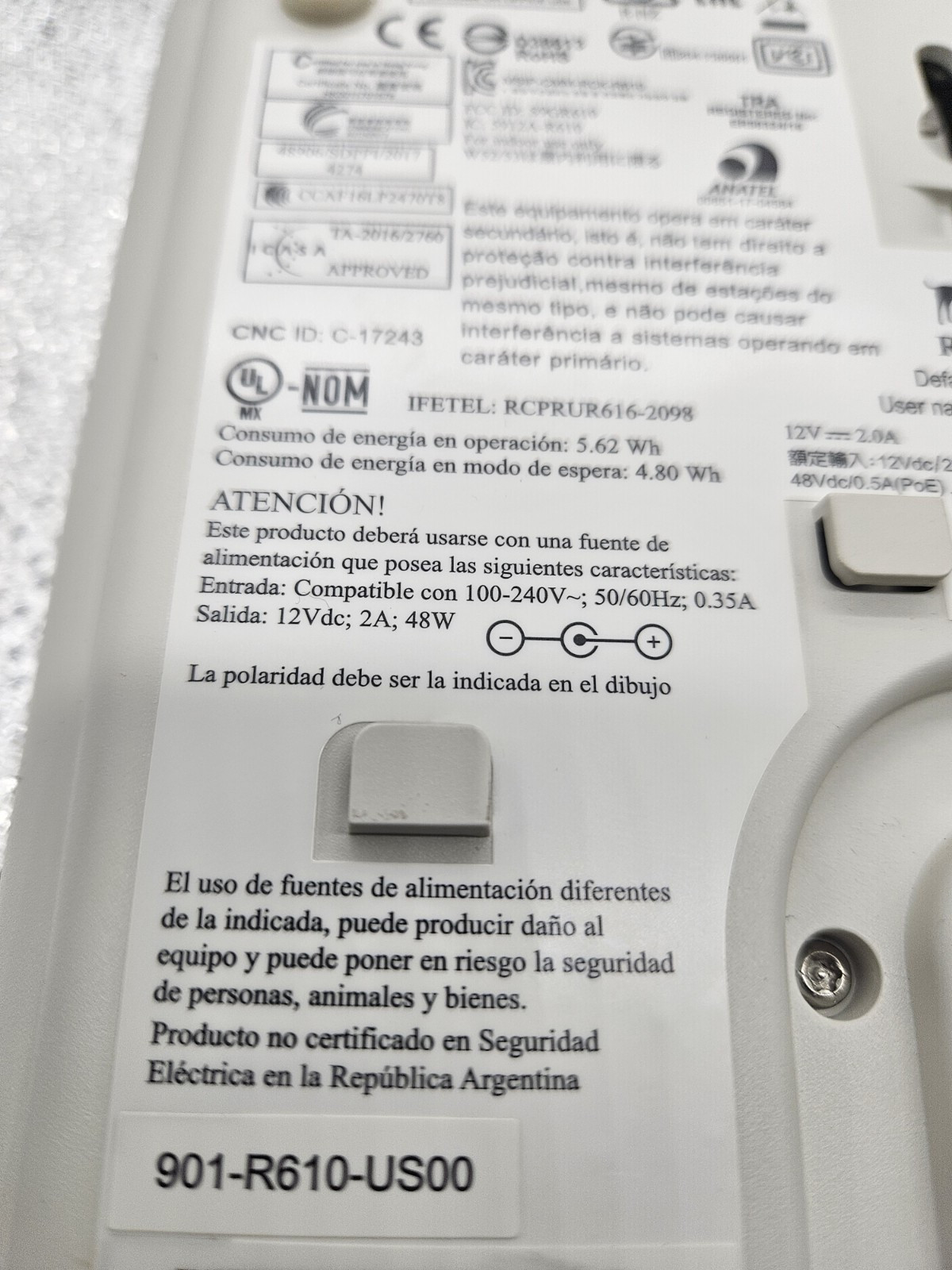 Ruckus ZoneFlex R610 Dual-Band Wireless Access Point-UNLEASHED Available