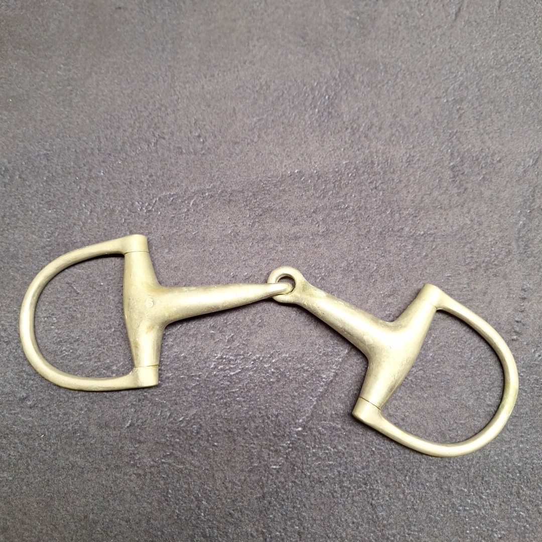 Herm Sprenger Satinox Single Jointed D Ring  Bit  5.5" Horse Soft Mouth