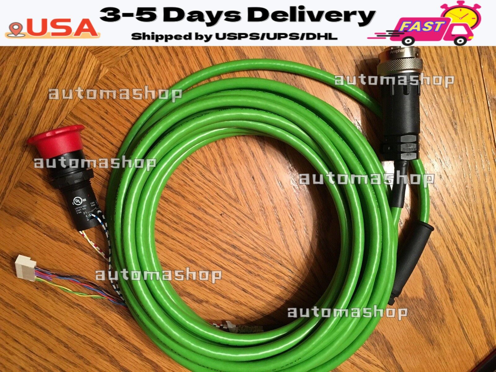 Abb 3hne00188-1 Teach Pendant Cable. New. 3hne00313-1 Pendant US Free TAX