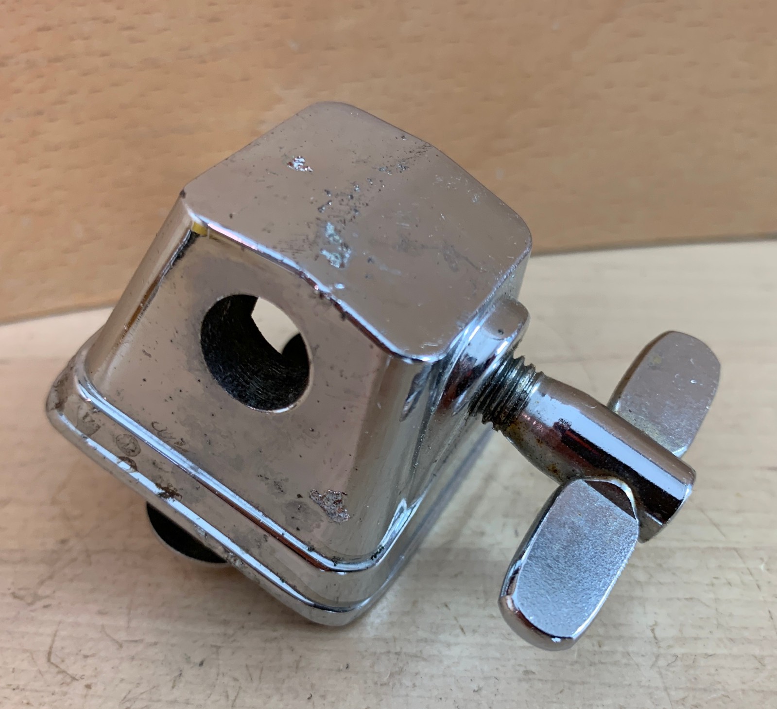 Floor Tom LEG BRACKET Mount Holder Part Modern Import 10.5mm Diam. 25mm Holes