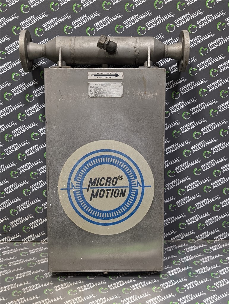 USED Micro Motion Model D 100S-SS Mass Flow Sensor