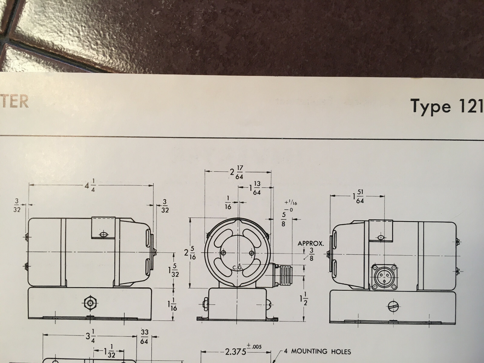 Bendix 12126-2 Inverter Data Sheet with Wiring Diagram.