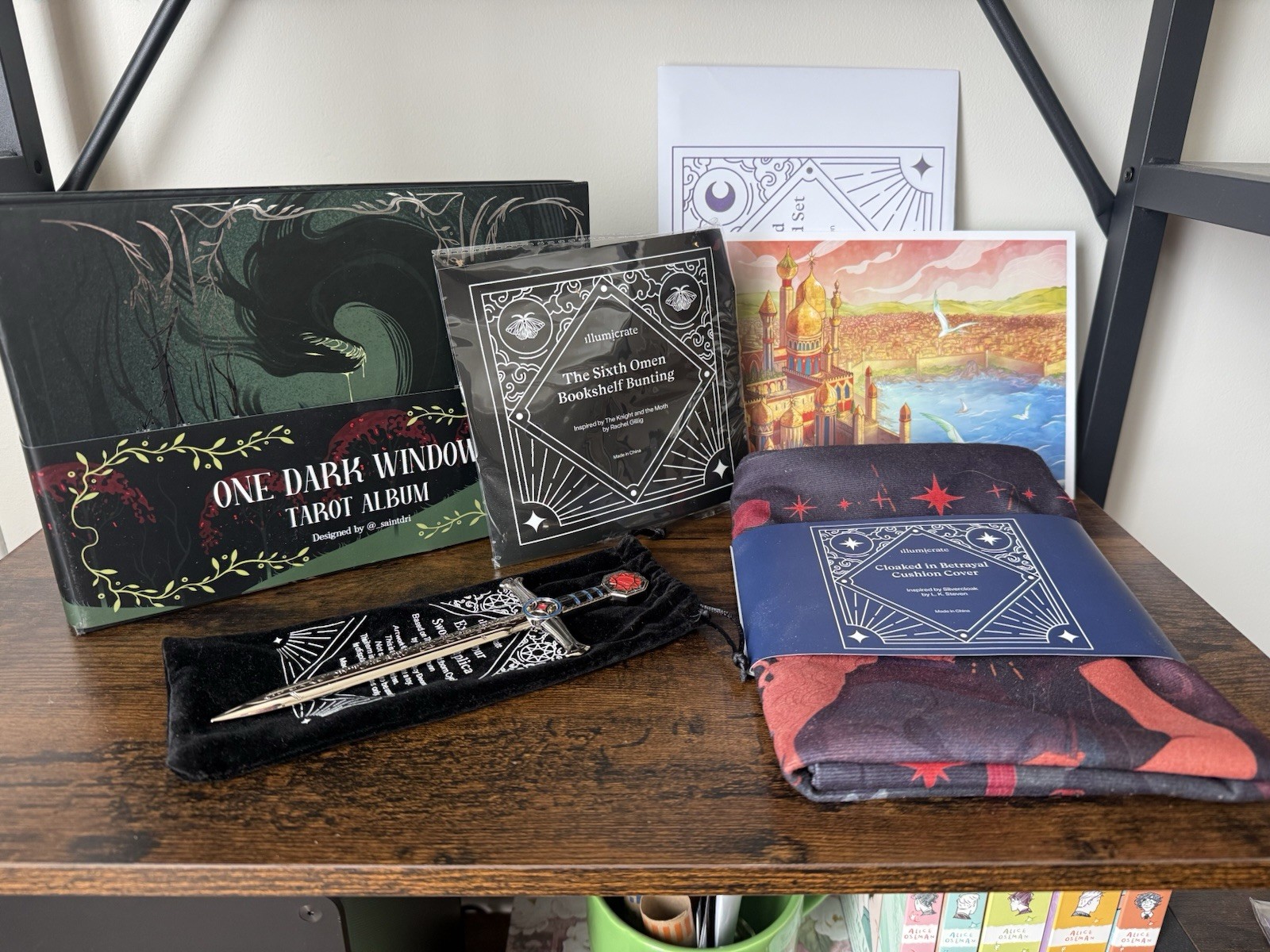 Bookish Library Bundle; Illumicrate and FairyLoot Items