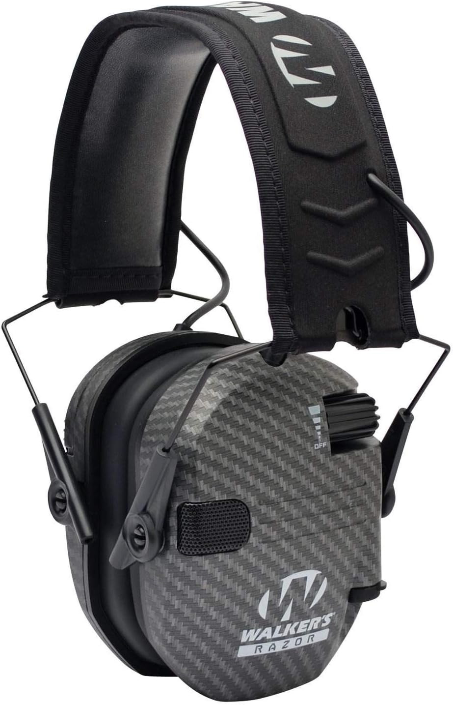 Slim Electronic Earmuffs Shooting Hearing Protection with Mic & Audio Input Jack