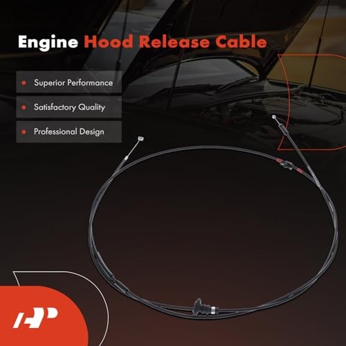 Front Hood Latch Release Cable Without Handle | Compatible with Lexus ES300h