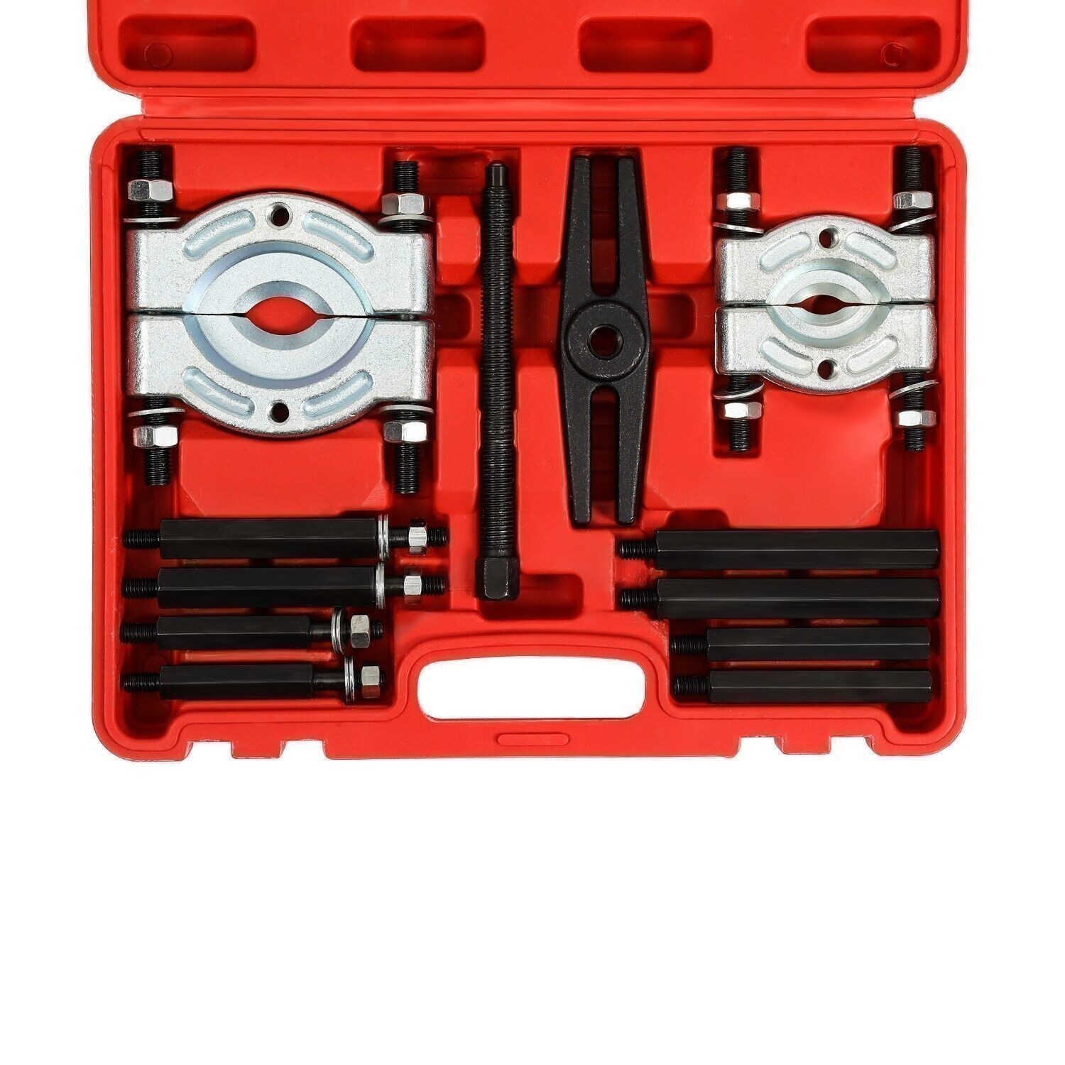 12PCS Heavy Duty Bearing Separator Removal Tool Kit Wheel Hub Axle Puller - Set