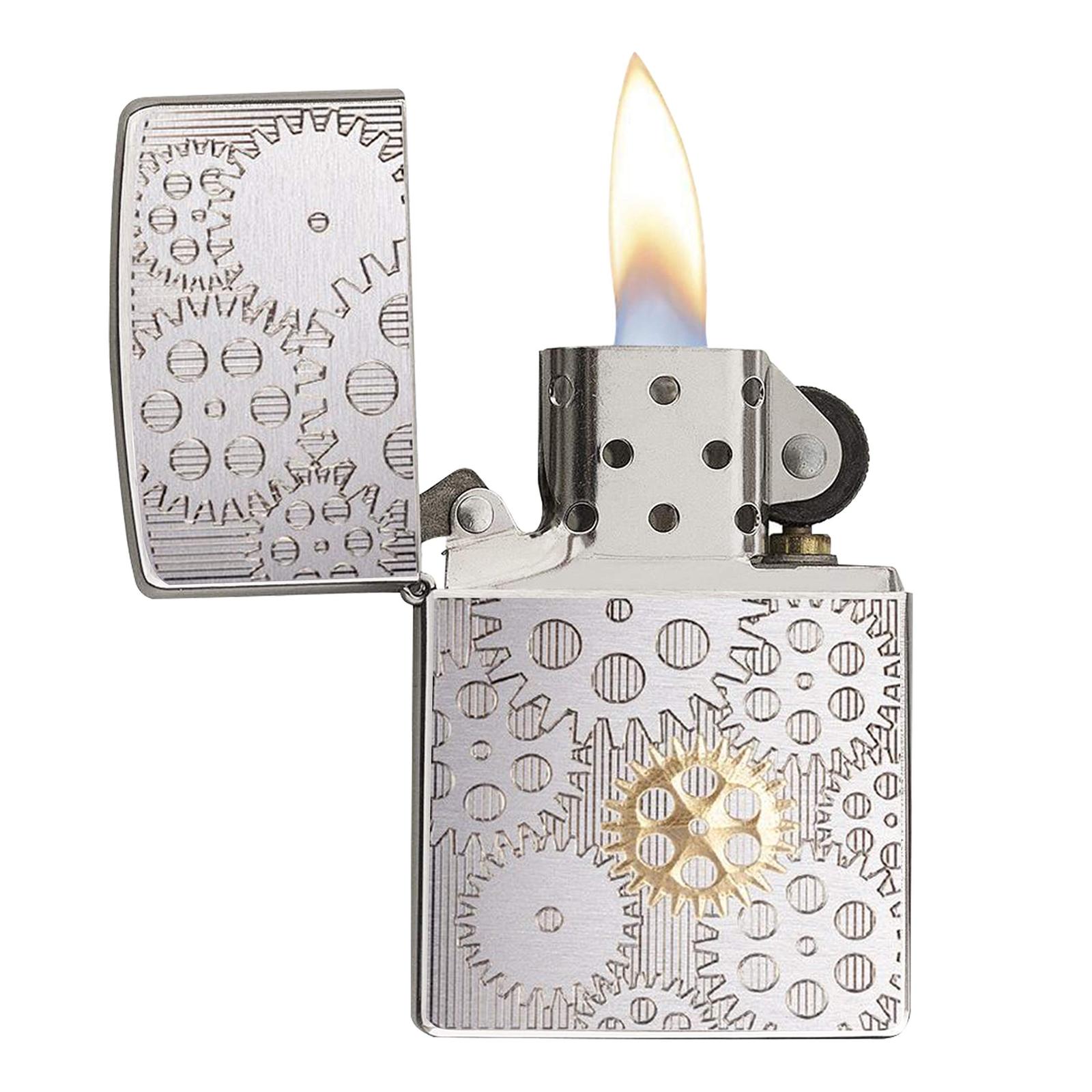 Zippo PF19 Gears Mechanical Design #29907 Lighter