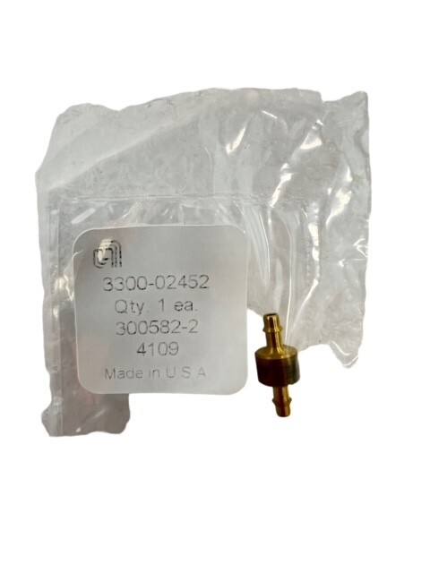 APPLIED MATERIALS AMAT FTG TBG CPLG 1/8 ODX1/6 ID BRS 3300-02452  LOT OF 10 NEW