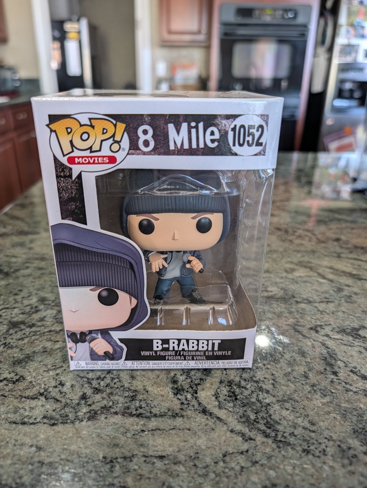 Funko Pop! Vinyl: 8-Mile B-Rabbit #1052 Eminem Ships With Protector  *MINT*