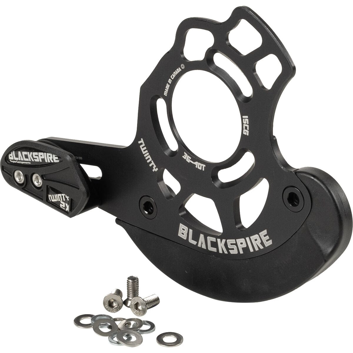 Blackspire Twinty 2X Chainguide Black, 36-40t