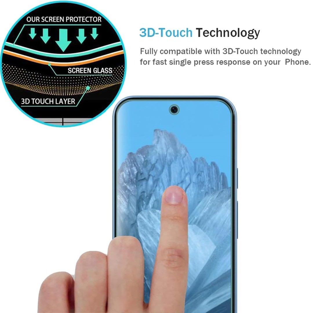 For Google Pixel 9A Gorilla Clear Tempered Glass Screen Guard TOUGH Protector