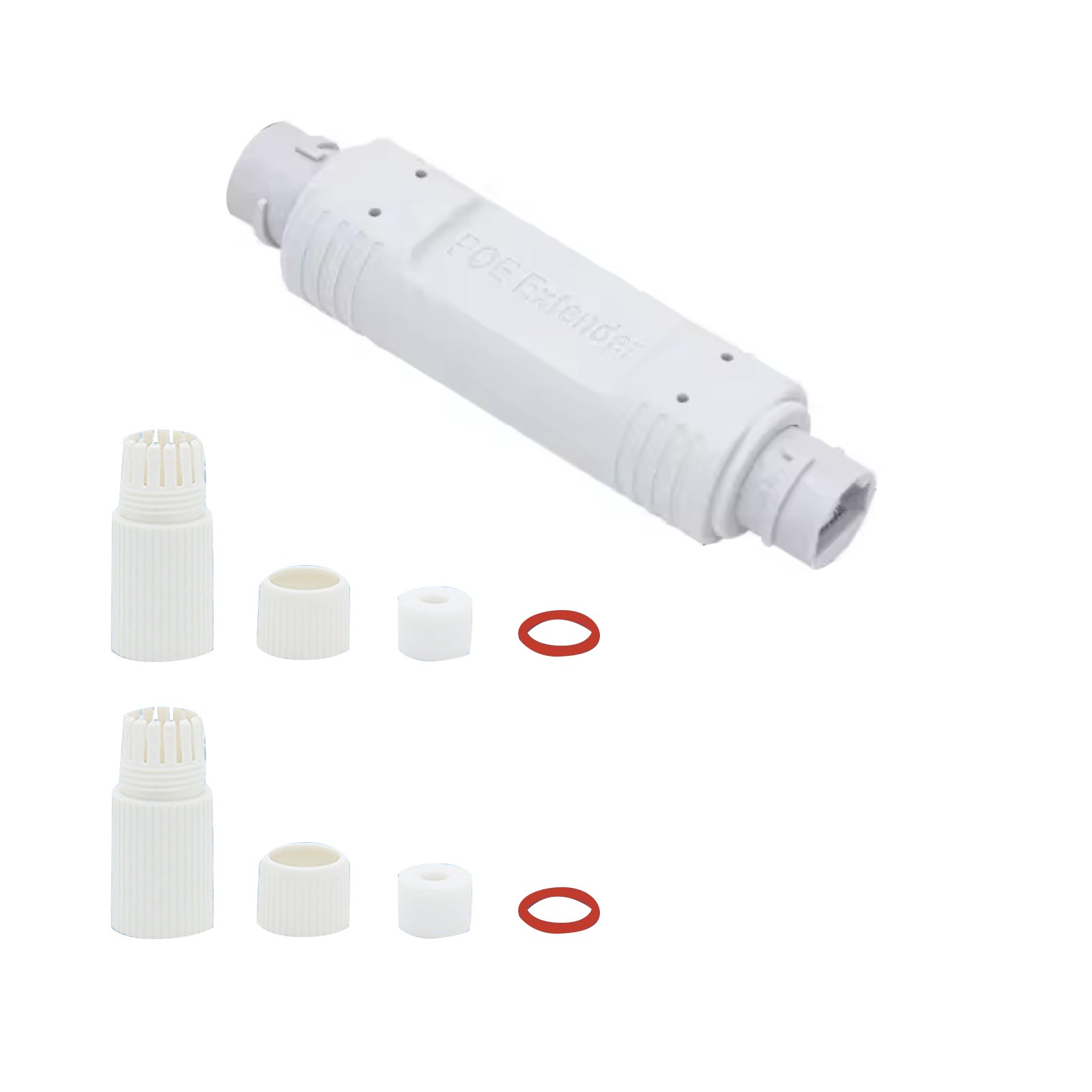 100mbps Waterproof POE Repeater IEEE802.3af/at RJ45 Network Device Accessories