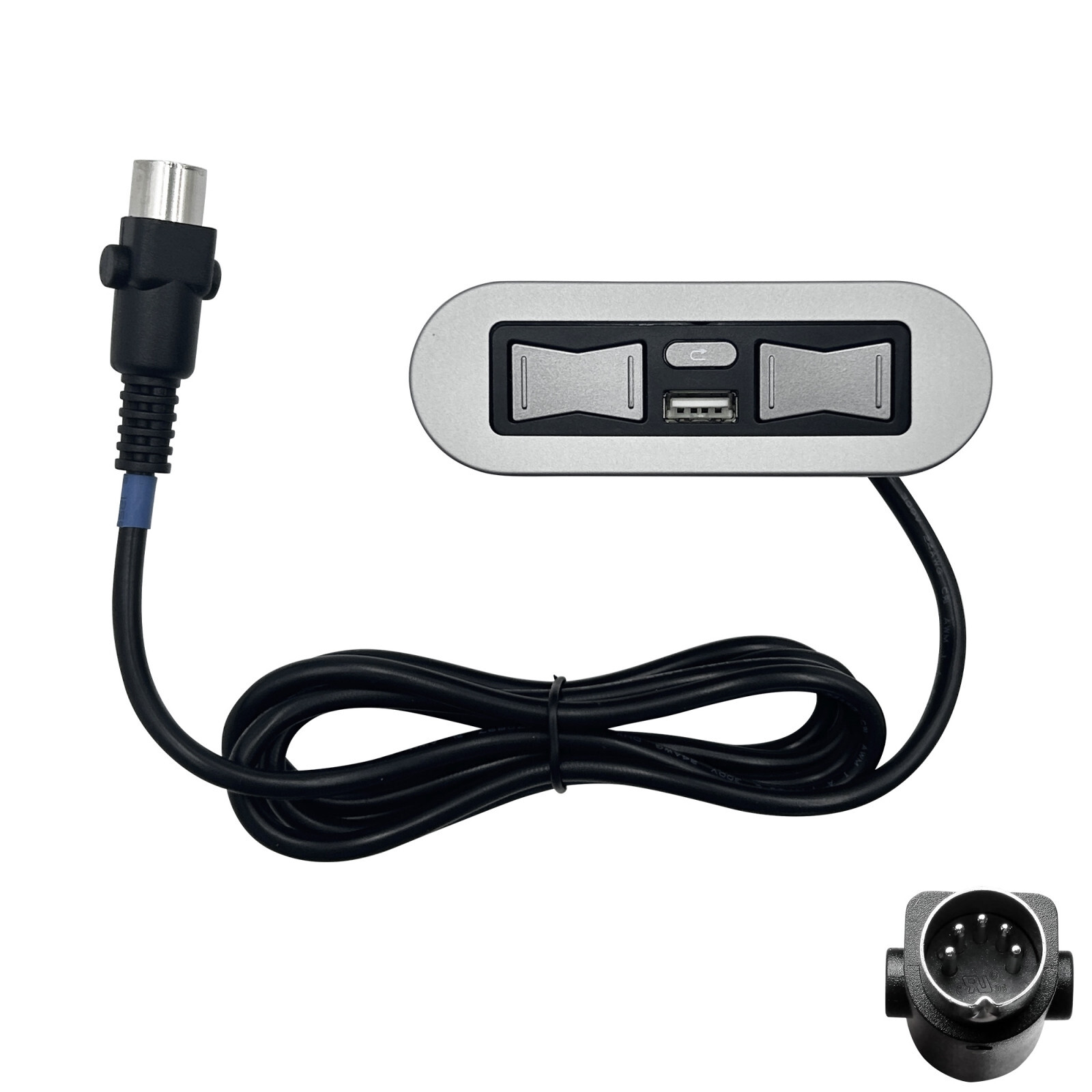 5 Button 5 Pin Lift Chair Hand Control Power Recliner Switch Controller HX90HUN