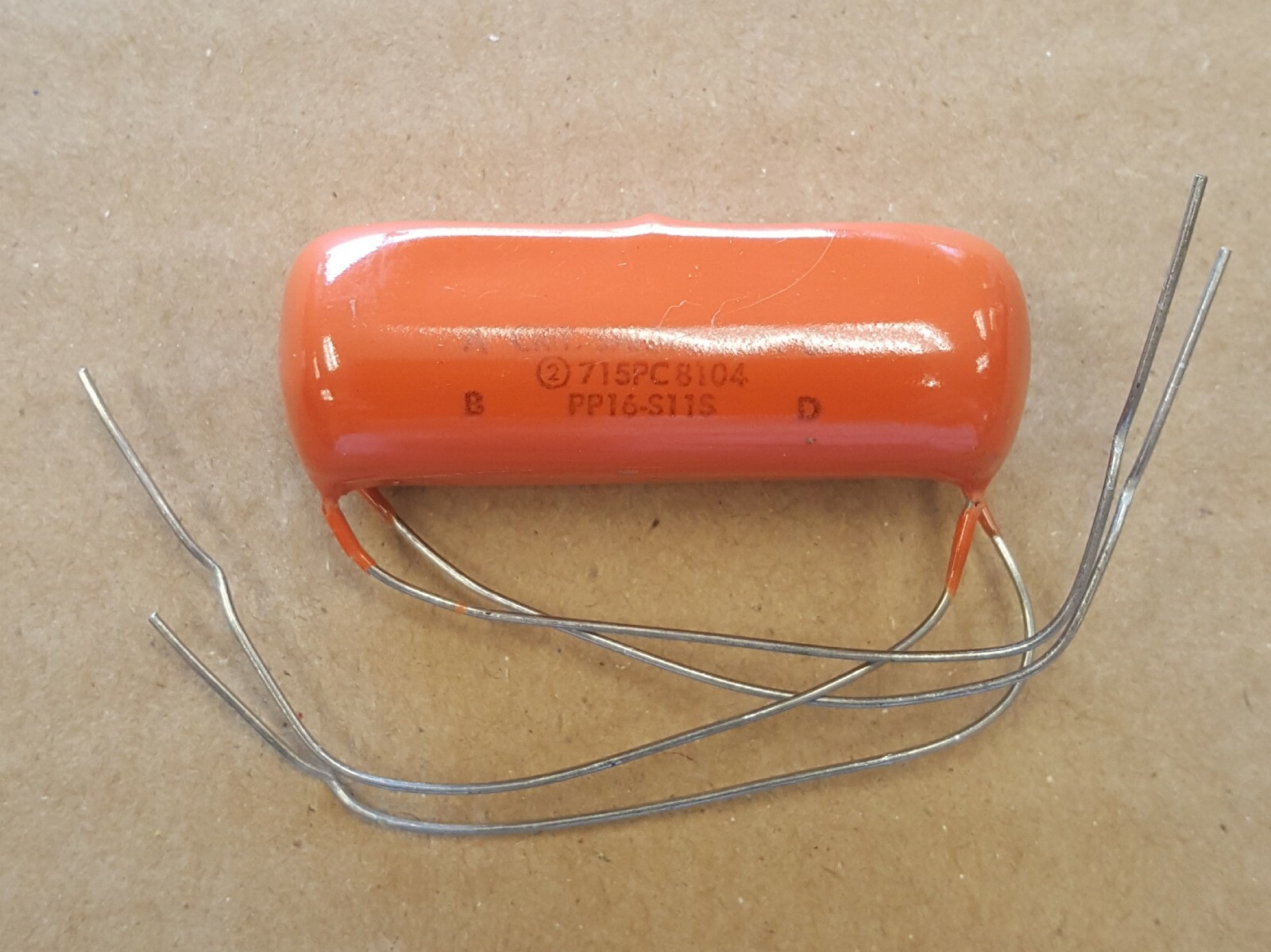 Sprague PP16-S11S High Voltage Safety Capacitor for Vintage TVs * NEW *