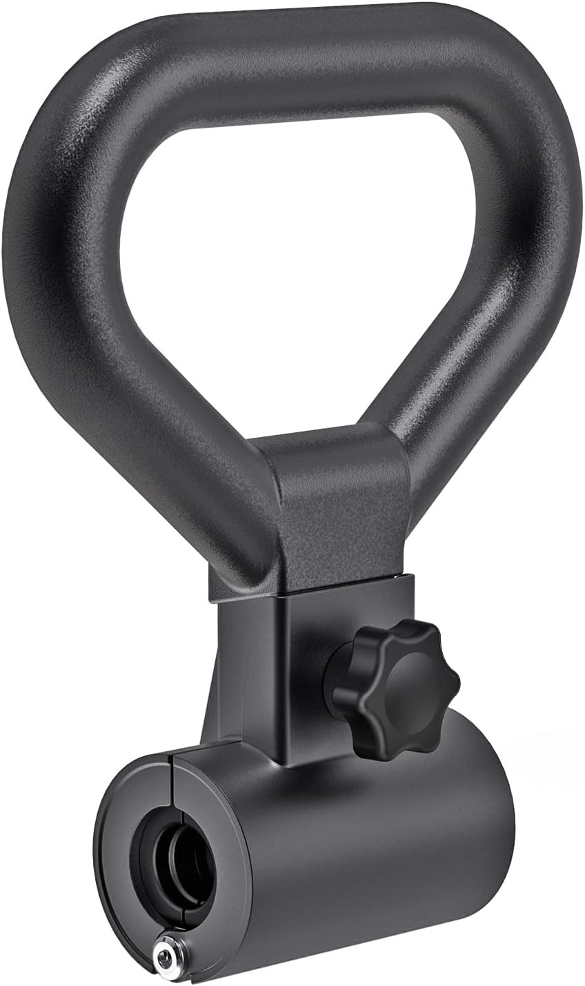 Versatile Steel Dumbbell to Kettlebell Converter Handle, Dumbbell Grip