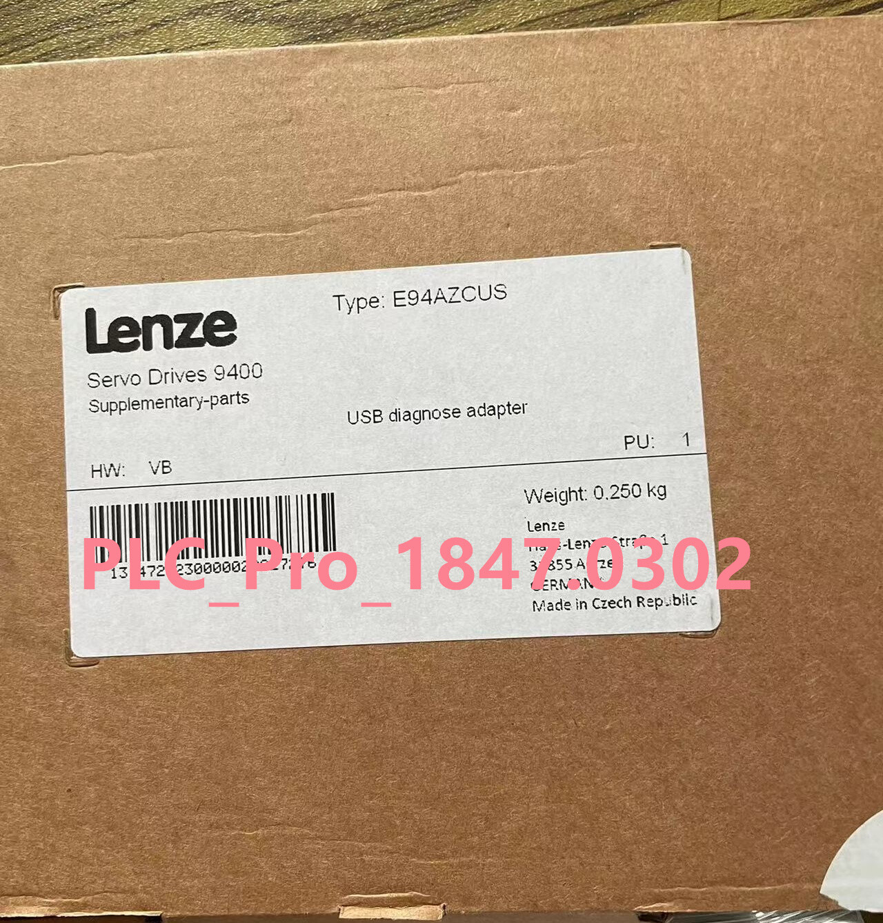 E94AZCUS 1PCS Brand New LENZE E94AZCUS USB Diagnostic Adapter  Fast delivery