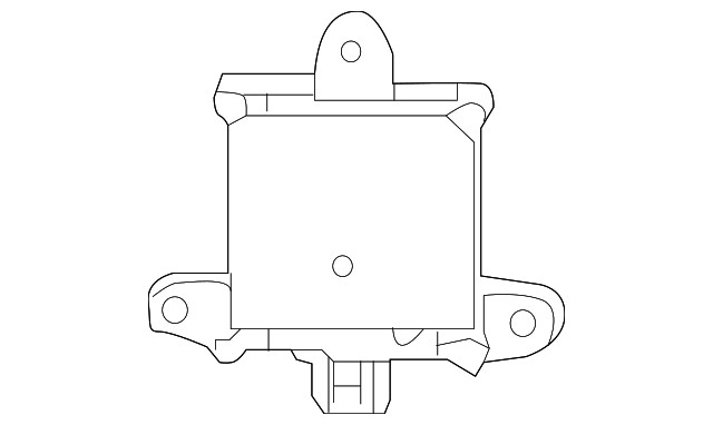 Genuine Lexus Blind Spot Detection System Warning Sensor 88162-0E110