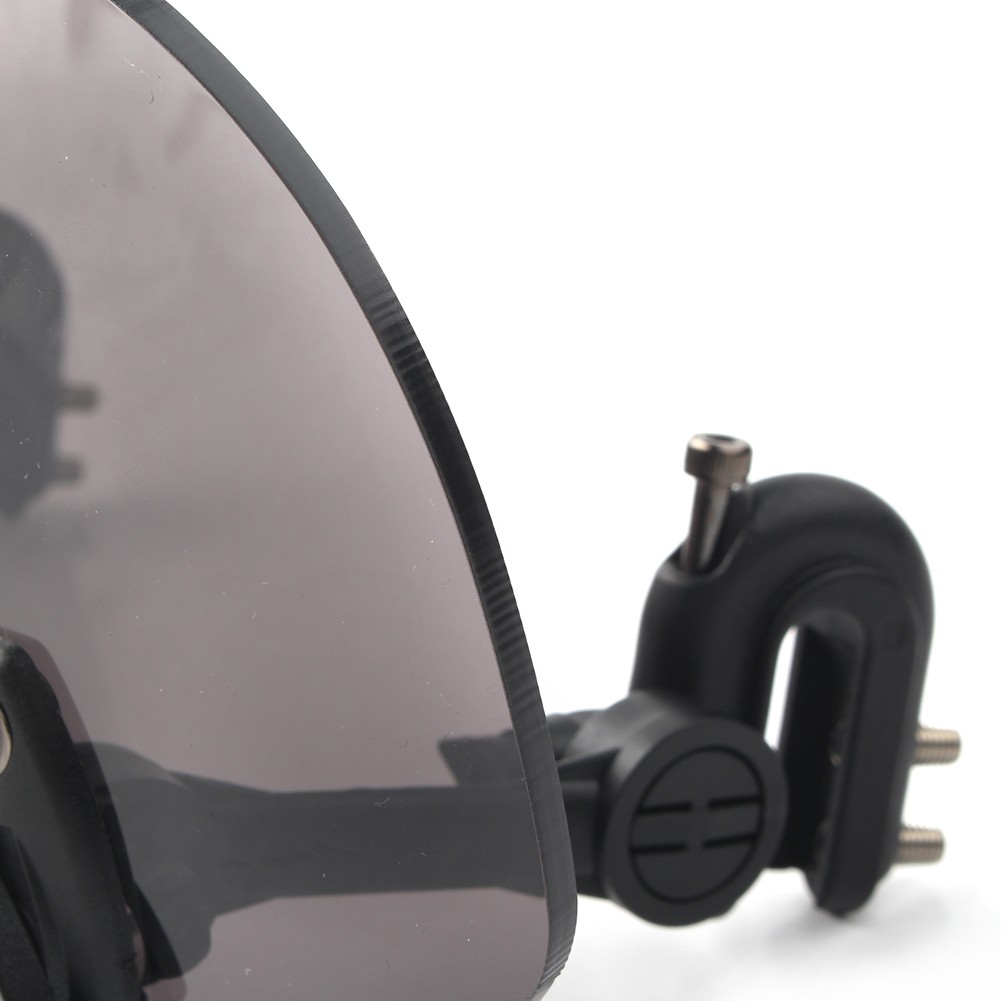 Universal Adjustable Windshield Clip On Extension Spoiler Wind Deflector Motor