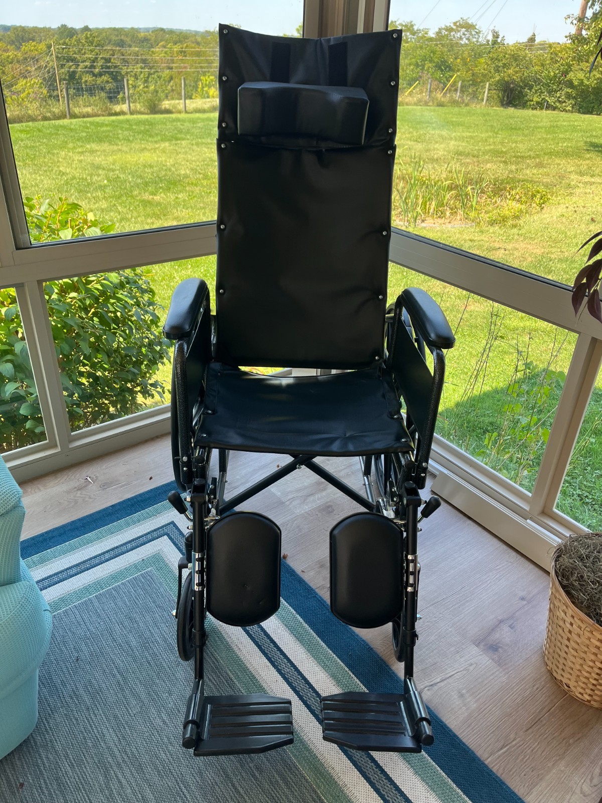 NOVA 6180S Full Reclining Wheelchair