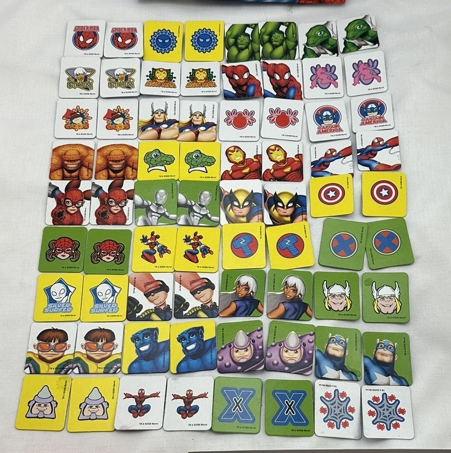 2007 Marvel Spider man and Friends Memory Game Complete Great Condition