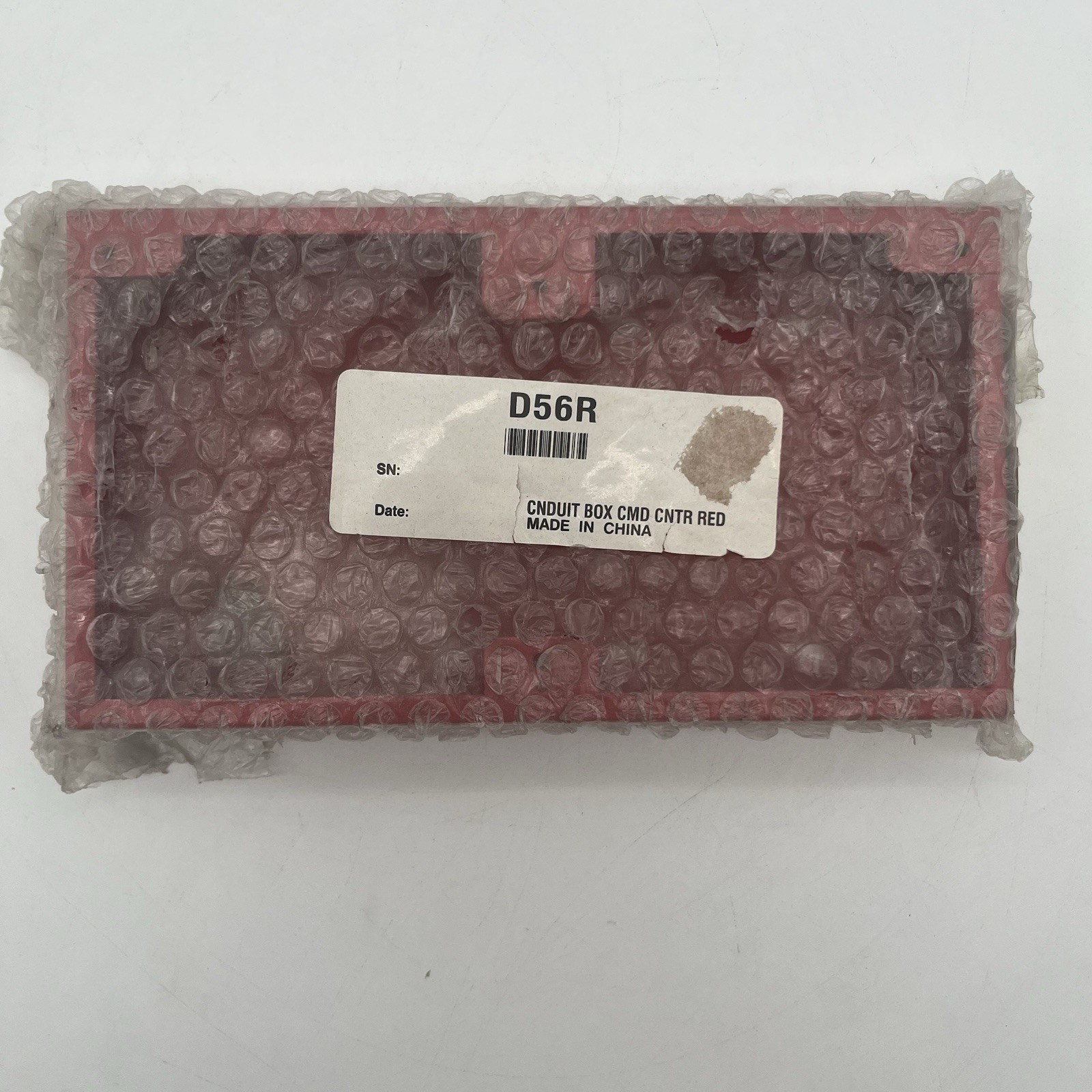 NEW!! 2 Pack Bosch Conduit Box For Command Centers Security - RED - D56R