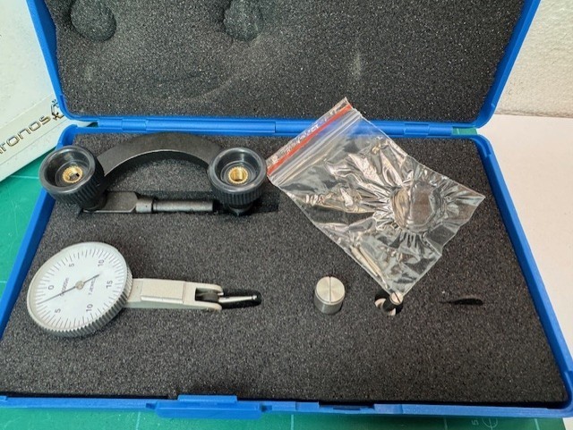 Imperial DTi Dial Test Indicator with Gauge and Adjustable Stand