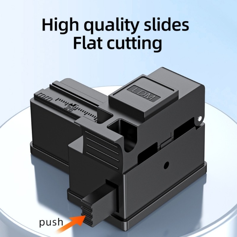 Fiber Opt Cable Cutter Automatic Return Precise Cutting Tool For FTTH