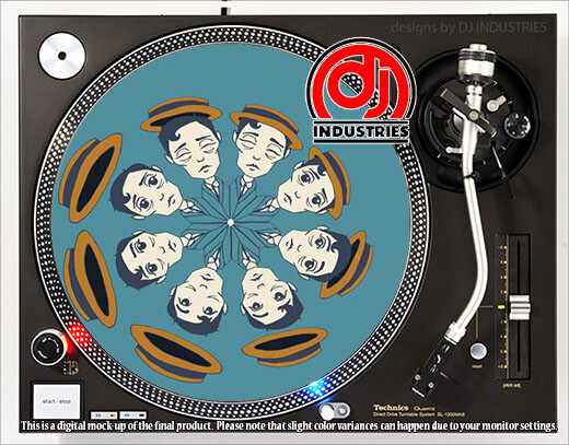 Hat's Off - 7"-12" DJ slipmat for LP turntable record player