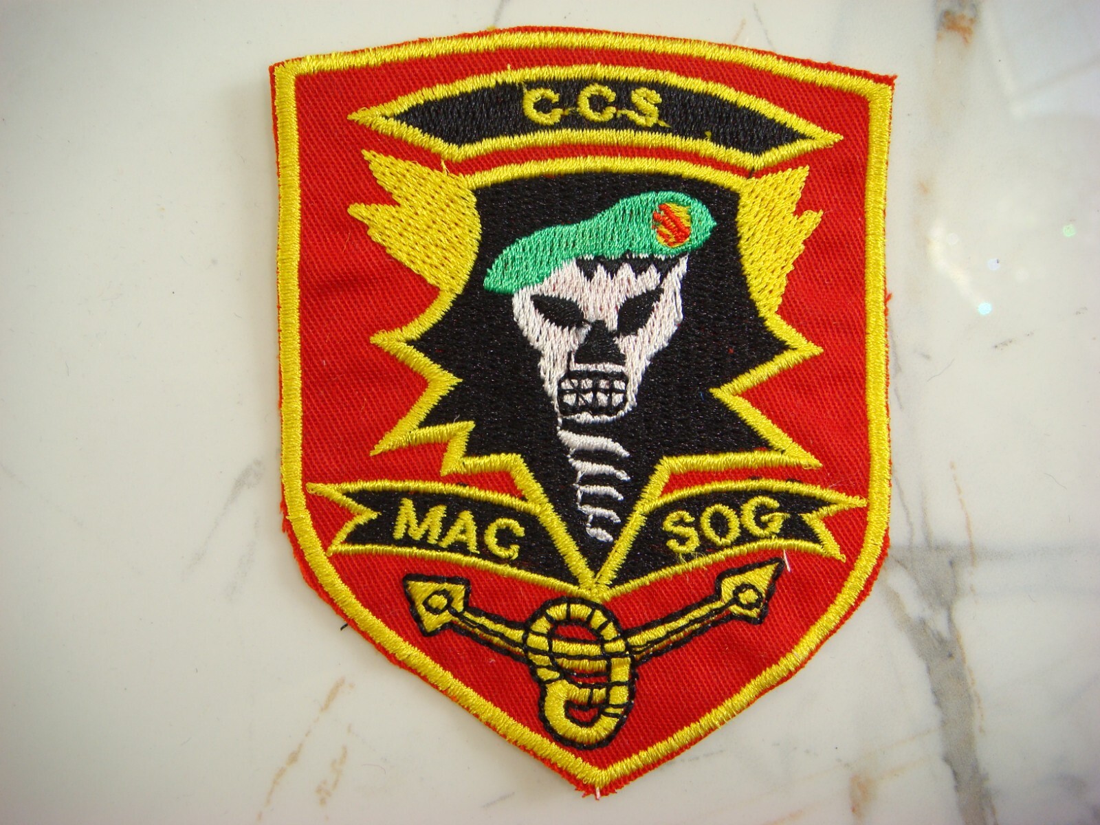 US 5th SF GROUP MACV-SOG CCS, VIETNAM WAR PATCH