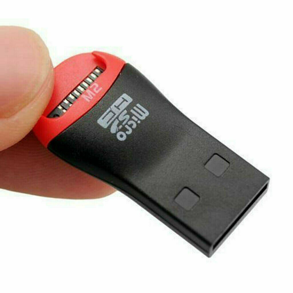 5X Memory Card Reader Adapters to USB 2.0 Adapter for Micro-SD SDHC SDXC TF