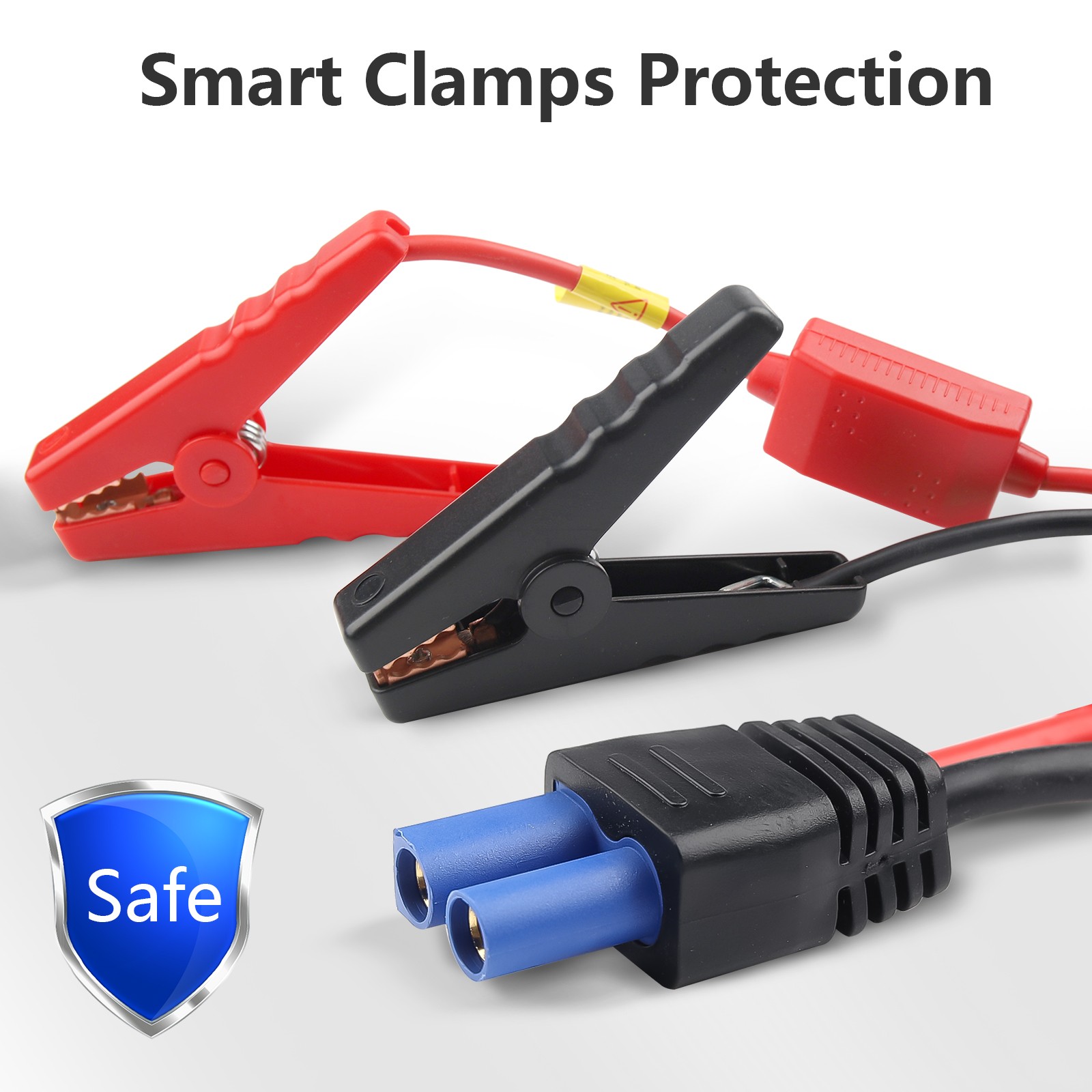 300A Peak 12V Car Jump Starter, Portable Emergency Battery Booster for 2.0L Gas