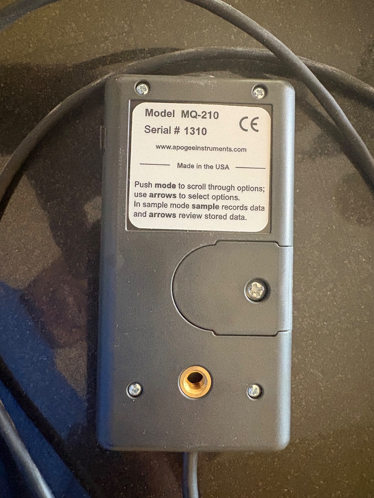 MQ-210 Underwater Quantum PAR Meter - Apogee w/stick