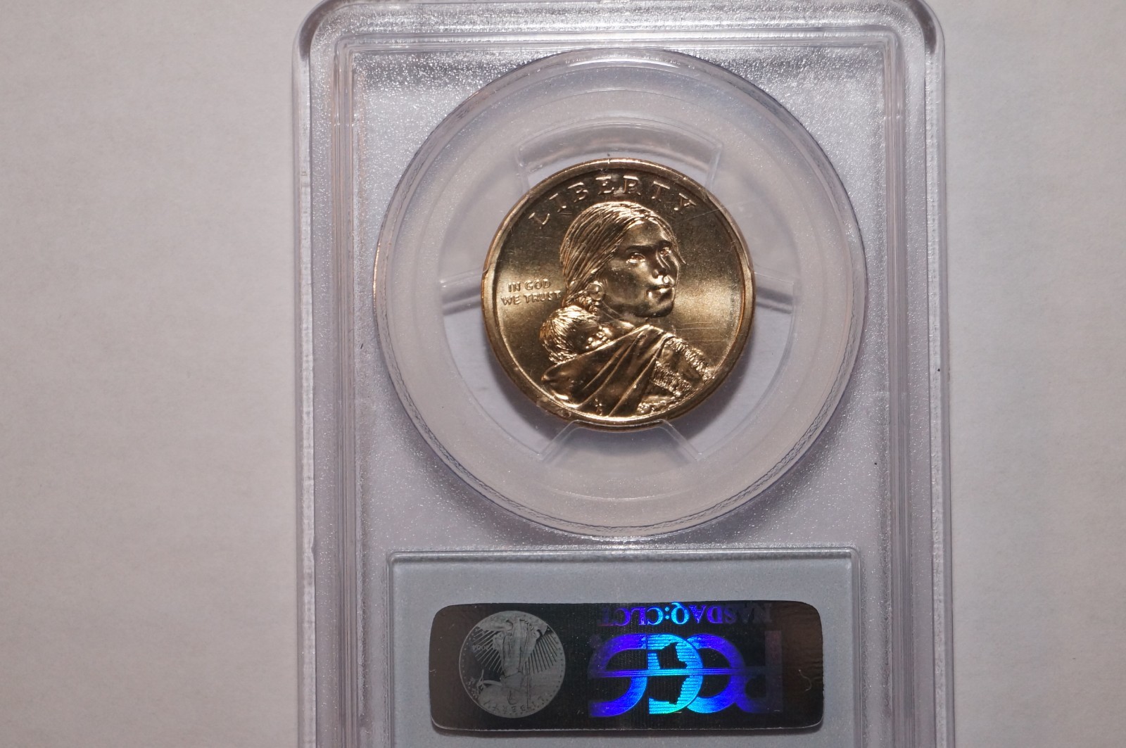 2012-D NATIVE AMERICAN DOLLAR POSITION A GRADED PCGS MS68