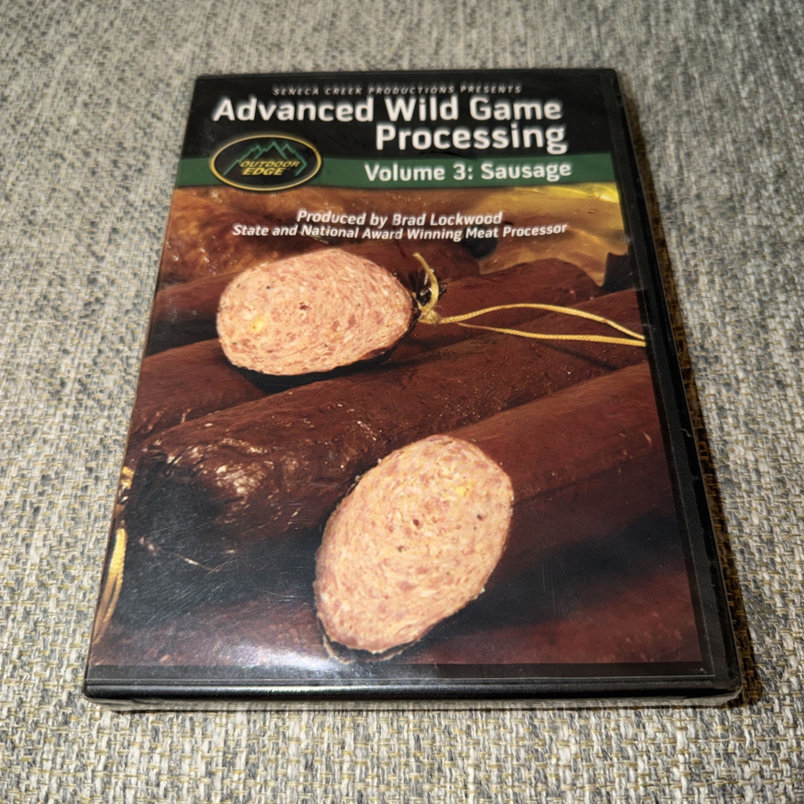 NEW Sealed Outdoor Edge DVD Advanced Sausage Processing Volume 3 SP101