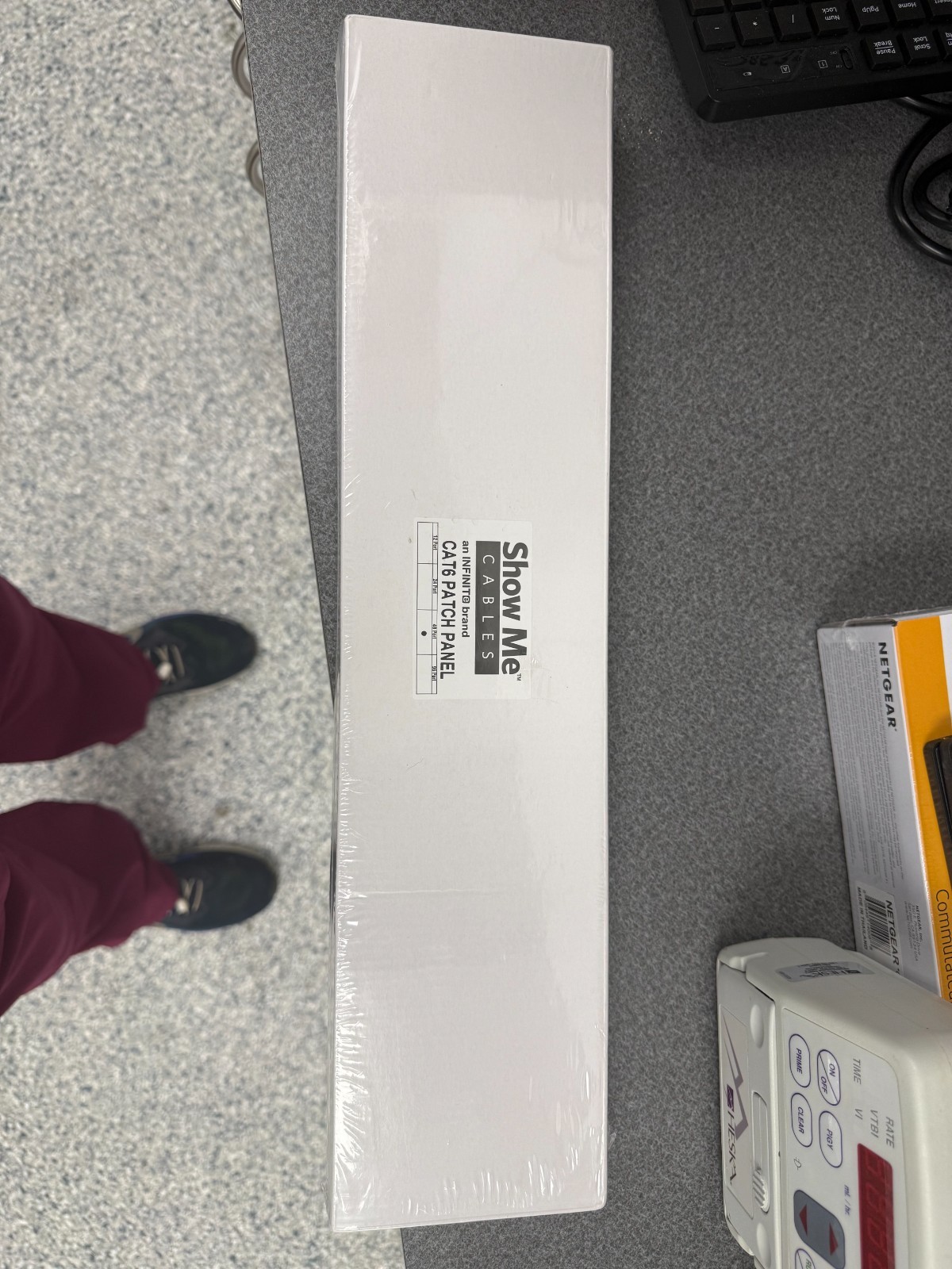 ShowMe Cat6 Patch Panel POE 48 Port