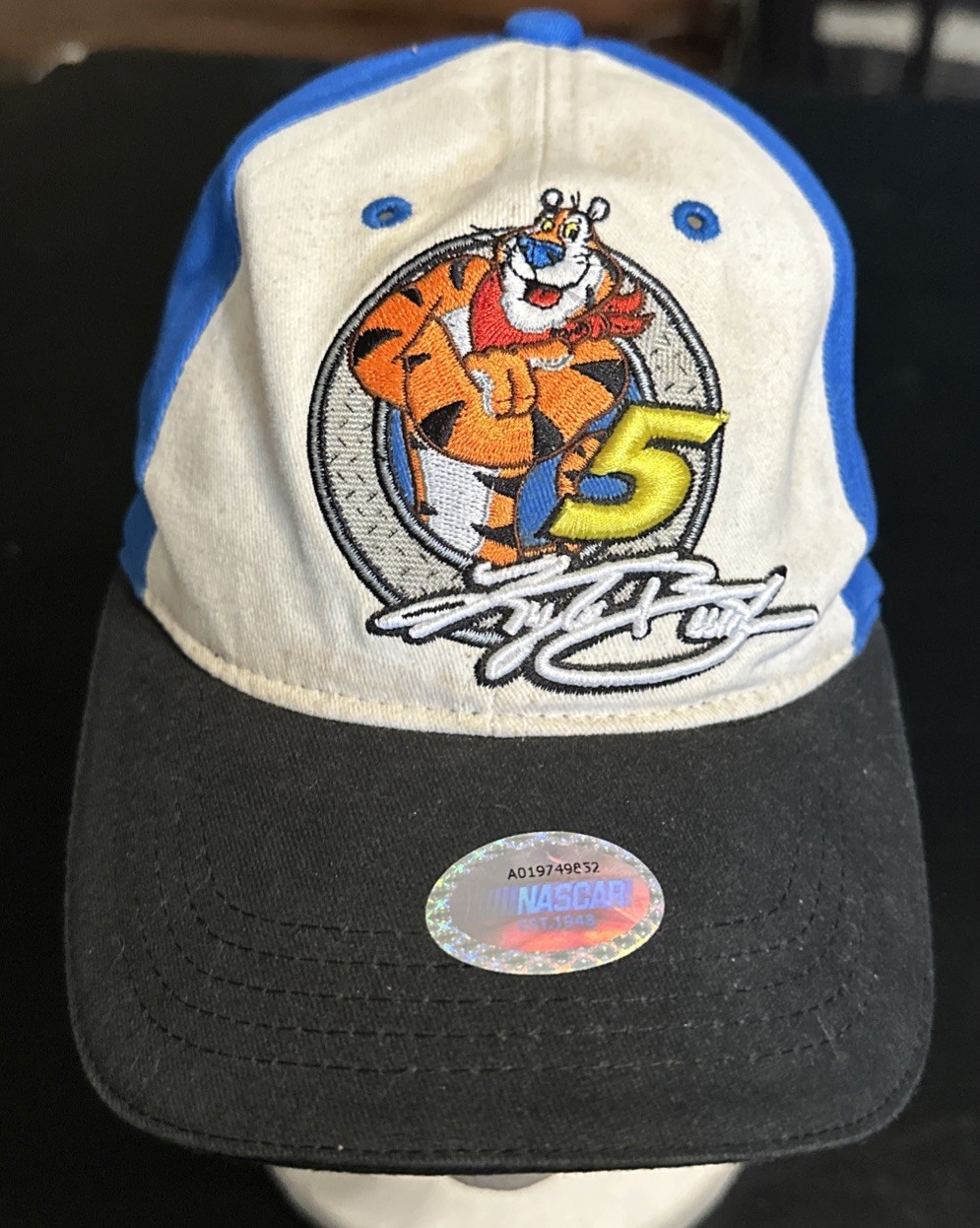 Kellog's #5 Kyle Busch & Hendrick Motorsports Youth Strap Back Hat. Vtg. NWT