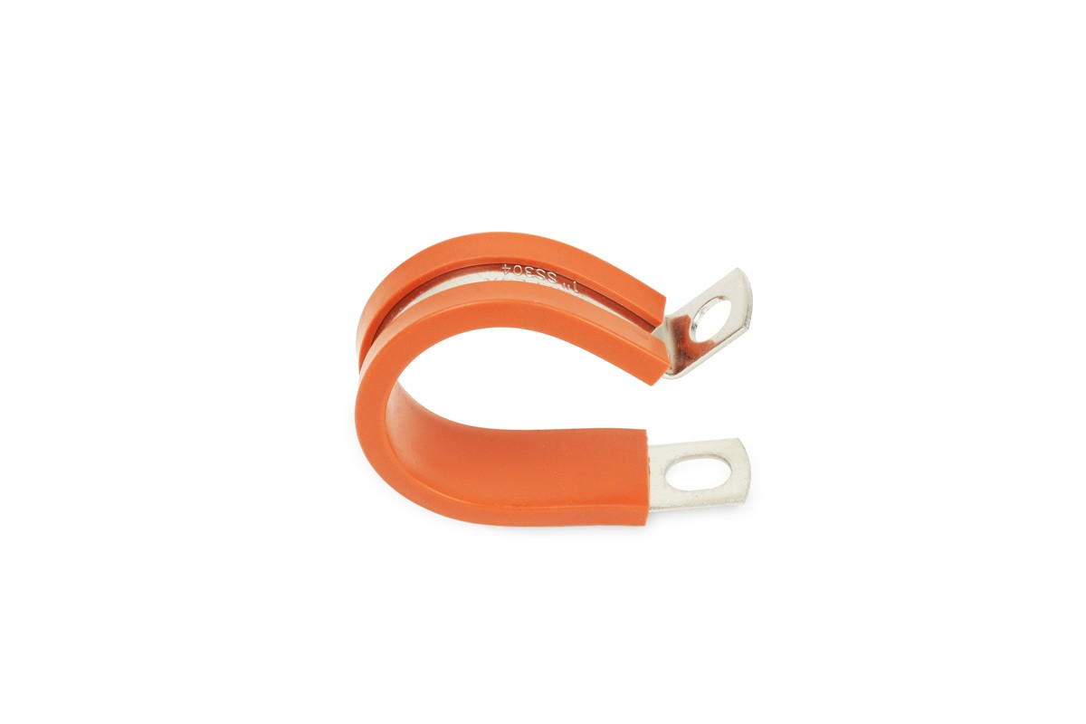 Adel High Temp Cushioned Mounting Clamp, 1" ID, for -12AN Hose