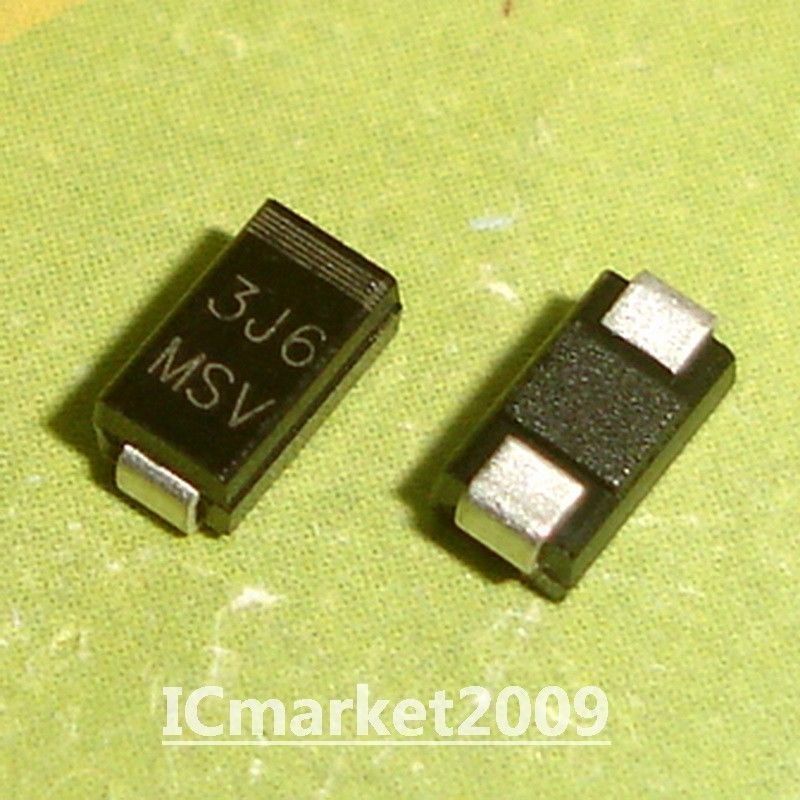50 PCS RB050L-40 DO-214AC SMA Schottky Barrier Diodes