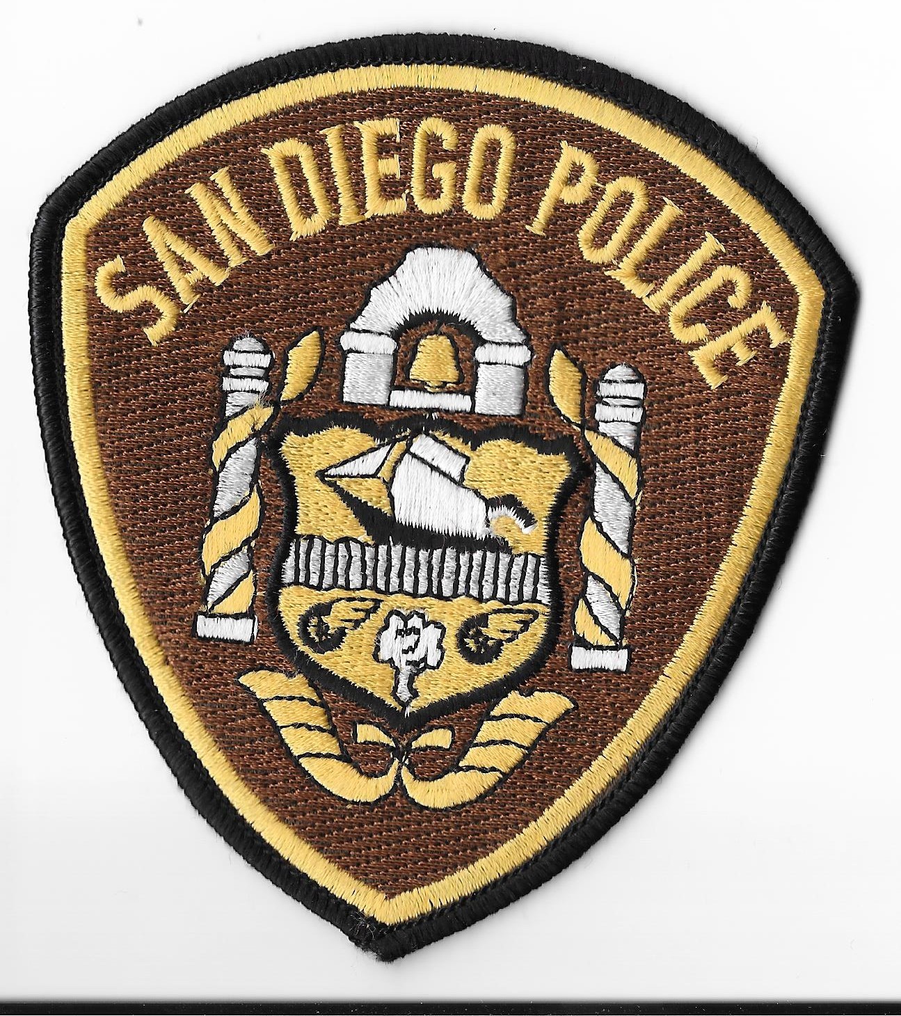 San Diego Police Department, California Shoulder Patch V1