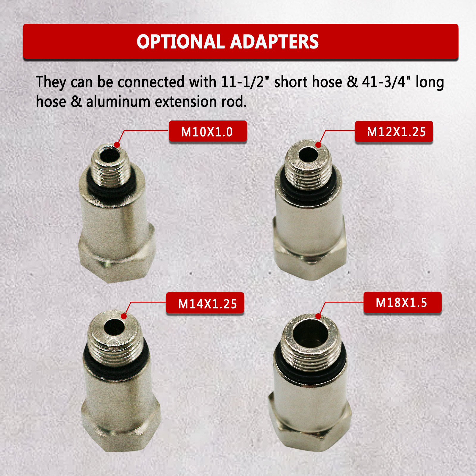 Multi-Function Cylinder Leak Down Tester Gasoline Engine Compression Gauge Test
