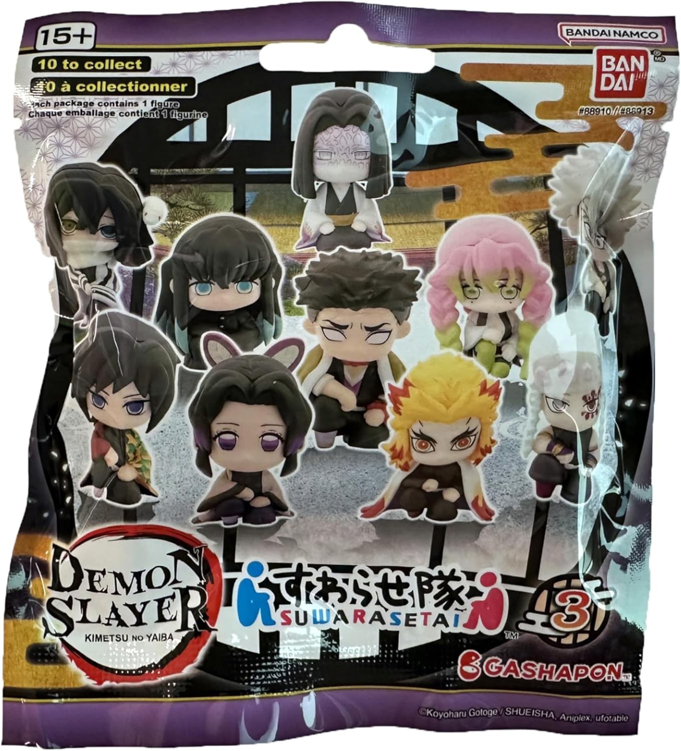 Bandai Namco Demon Slayer: Kimetsu No Yaiba  Series 3, Blind Pack Figure