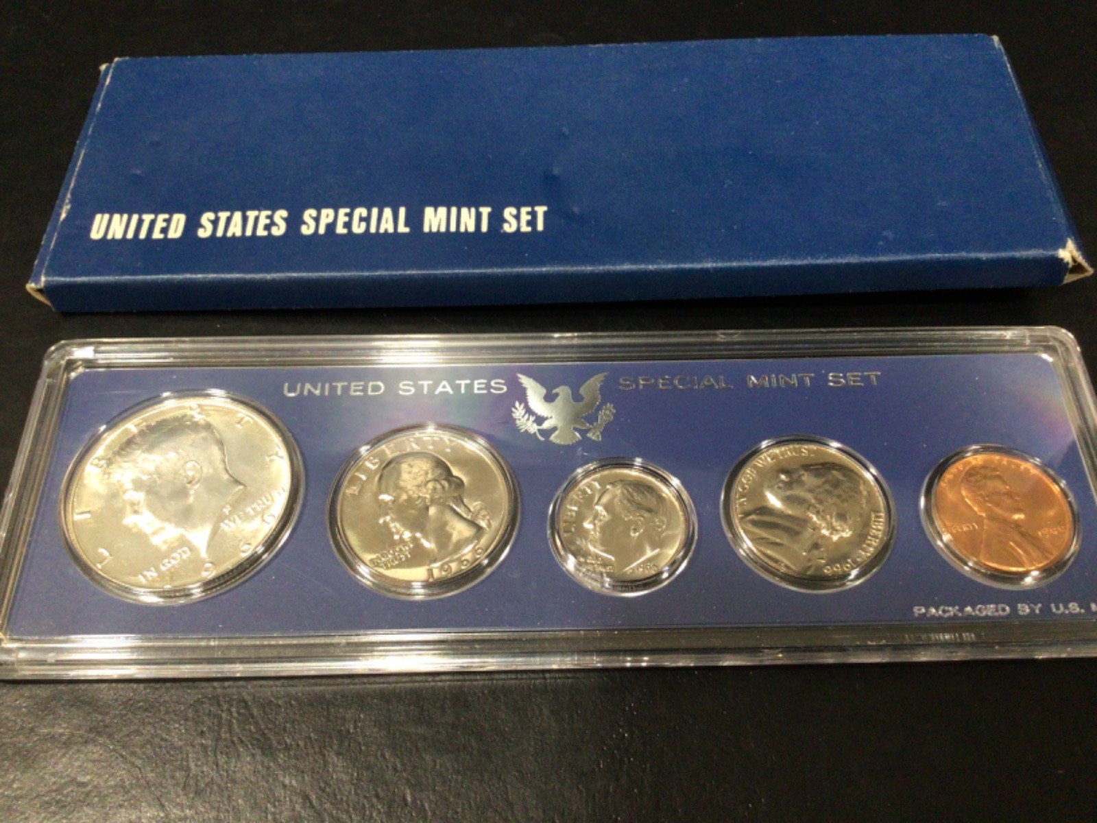 1966 United States Special Mint Set, With Box, 40% Silver Half - Unopened