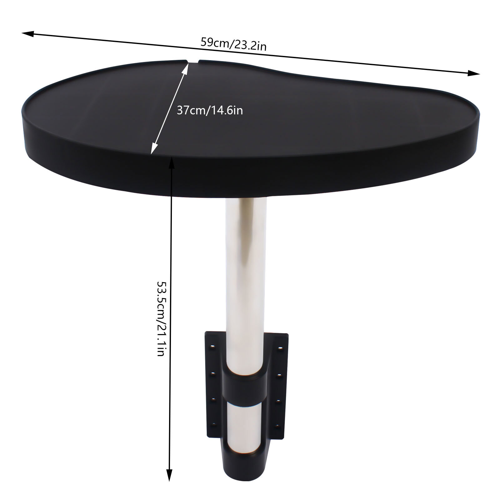 360° Rotation Spa Caddy Side Table Tray Spa Tray Table Keep Snack Large Capacity