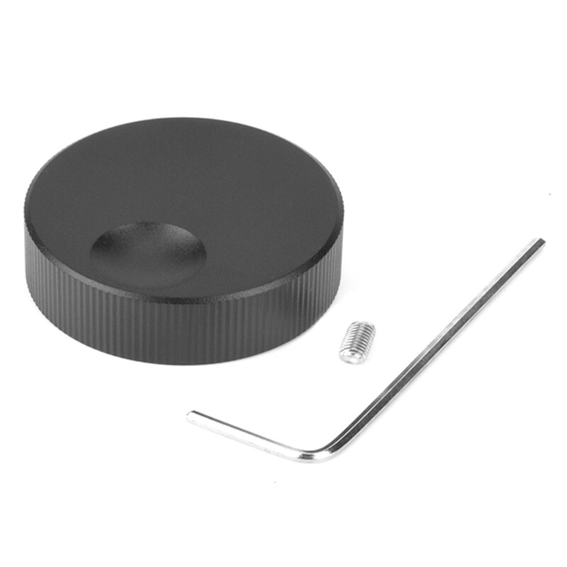 Matte, Universal, Practical, 32 X 13mm, 6mm Hole, Black, Solid Alumi1258-