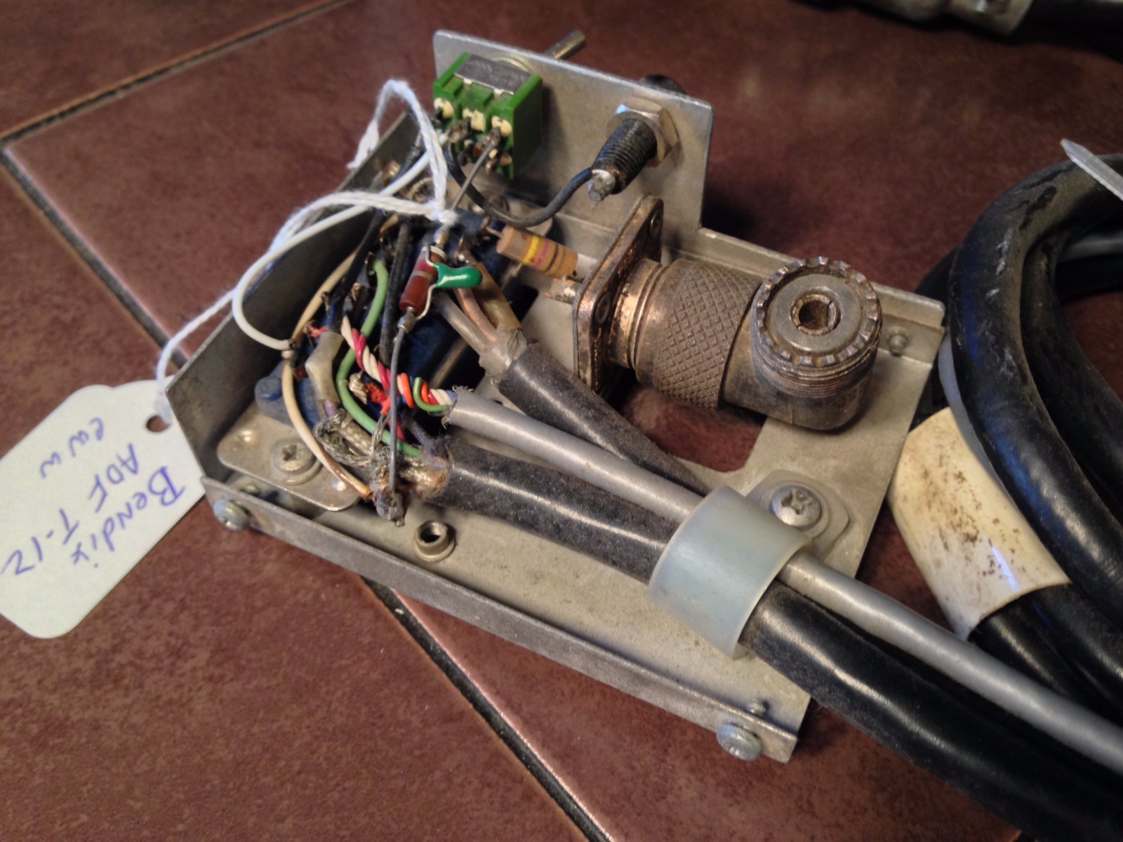 Bendix ADF T-12 Series Connectors with wires